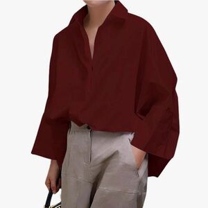 Maroon Crewneck Sweatshirt